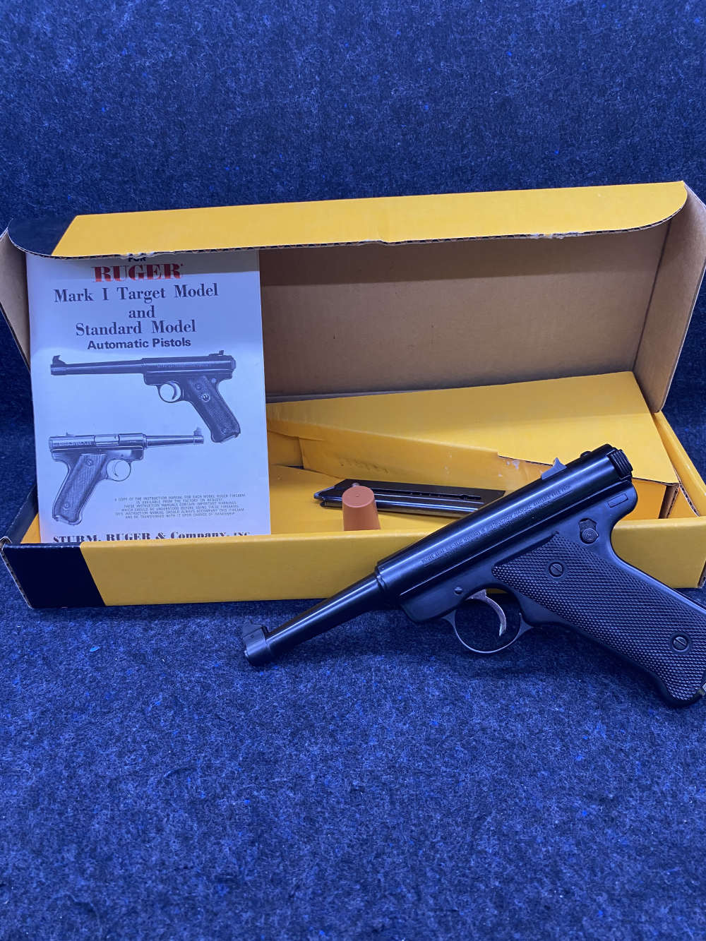 RUGER MARK I .22LR LNIB - *PRIVATE COLLECTION-img-5