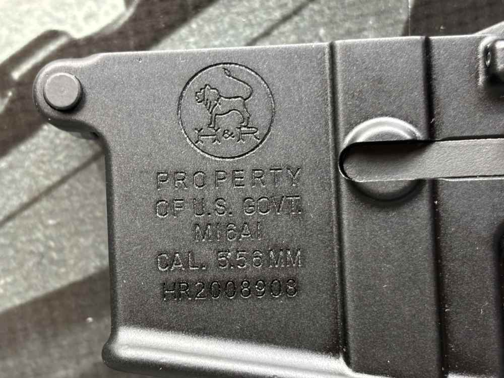 Colt 603 M16A1 H&R retro clone 5.56 chrome 20" 5.5# trigger FRT option-img-4