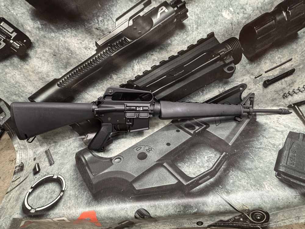 Colt 603 M16A1 H&R retro clone 5.56 chrome 20" 5.5# trigger FRT option-img-0