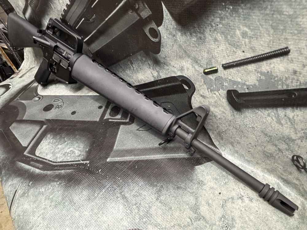 Colt 603 M16A1 H&R retro clone 5.56 chrome 20" 5.5# trigger FRT option-img-19