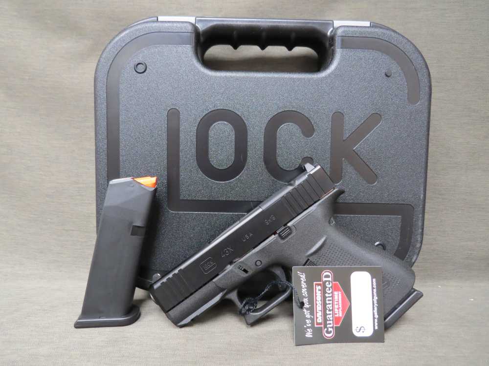 Glock G43X MOS 9mm Pistol UX4350201FRMOS 10+1-img-9