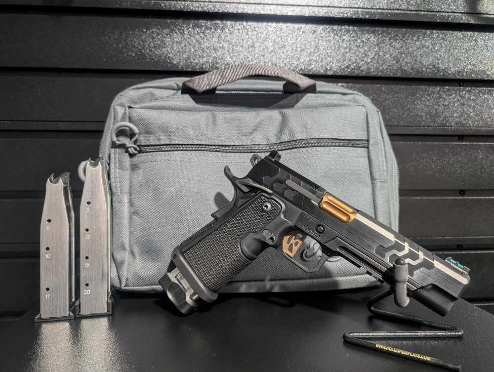 KIMBER 2K11 9MM OR PISTOL, FLAT TRIGGER, 3 MAGS, SOFT CASE -img-2