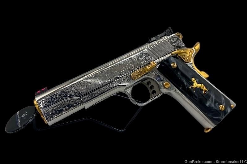 1911 Colt Black Pearl Grips Colt-img-1