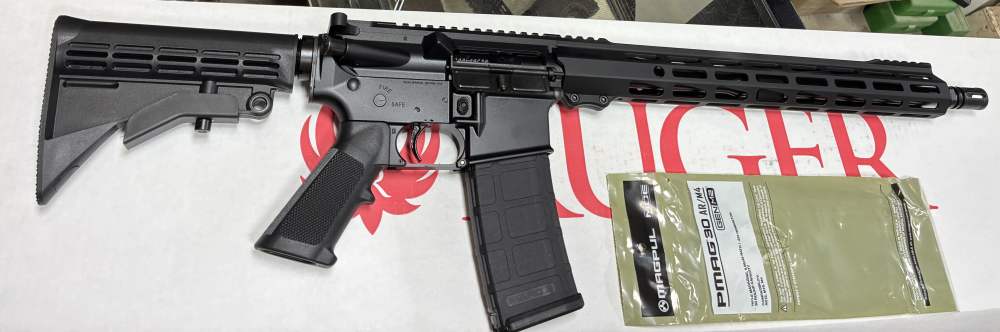 AR15 Ruger Harrier Rifle Sku# 28601 5.56NATO 16" threaded New(no card fees)-img-0