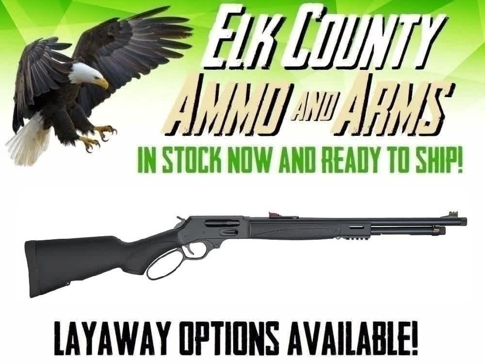 Henry Lever Action X Rifle .45-70 Government 19.8" Blued 4 Rds Black H010X-img-0