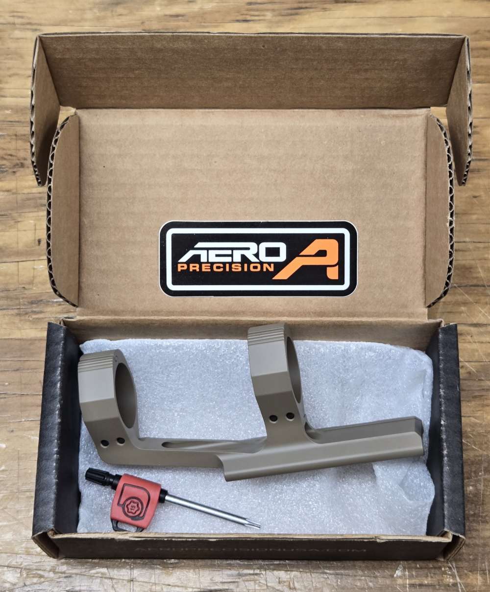 Aero Precision UL 30MM Scope Mount SPR Length FDE-img-0