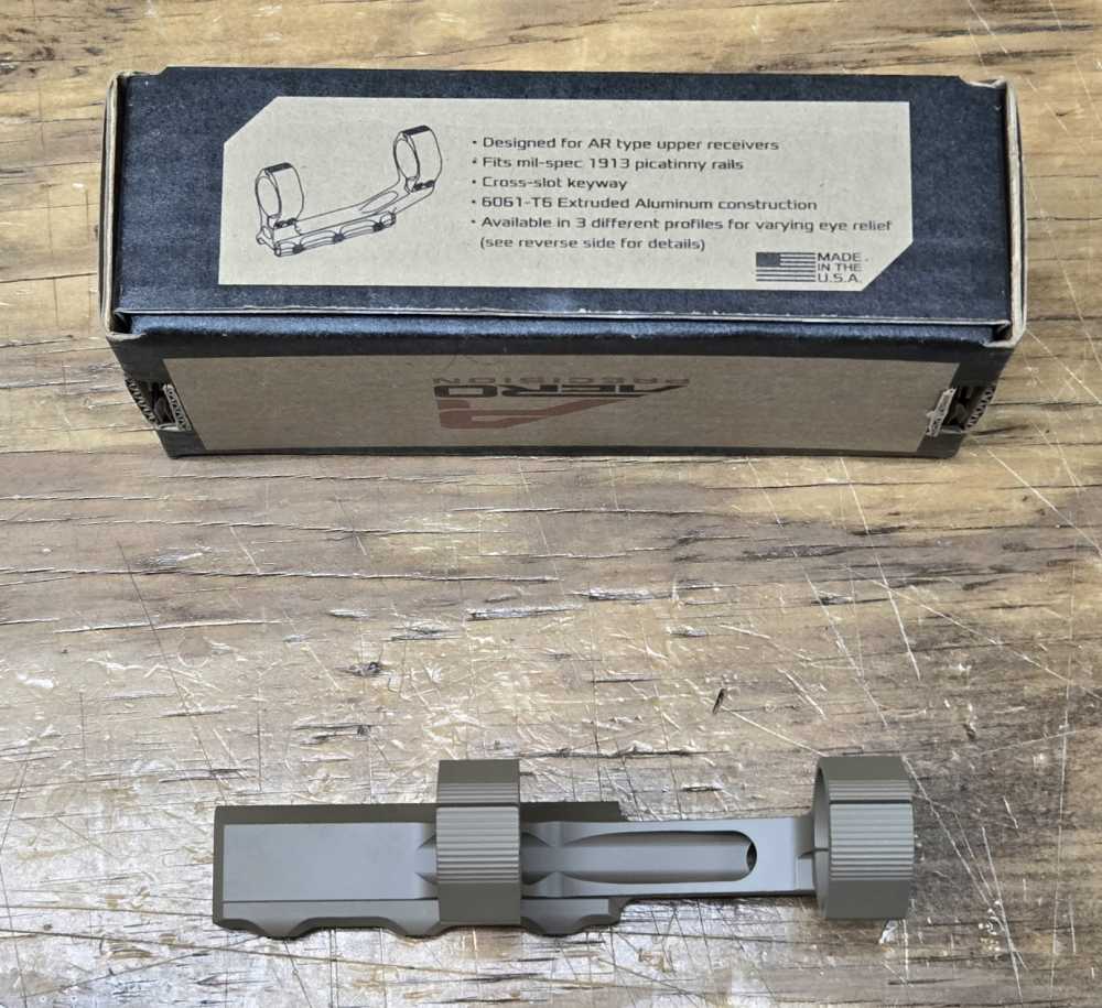Aero Precision UL 30MM Scope Mount SPR Length FDE-img-2