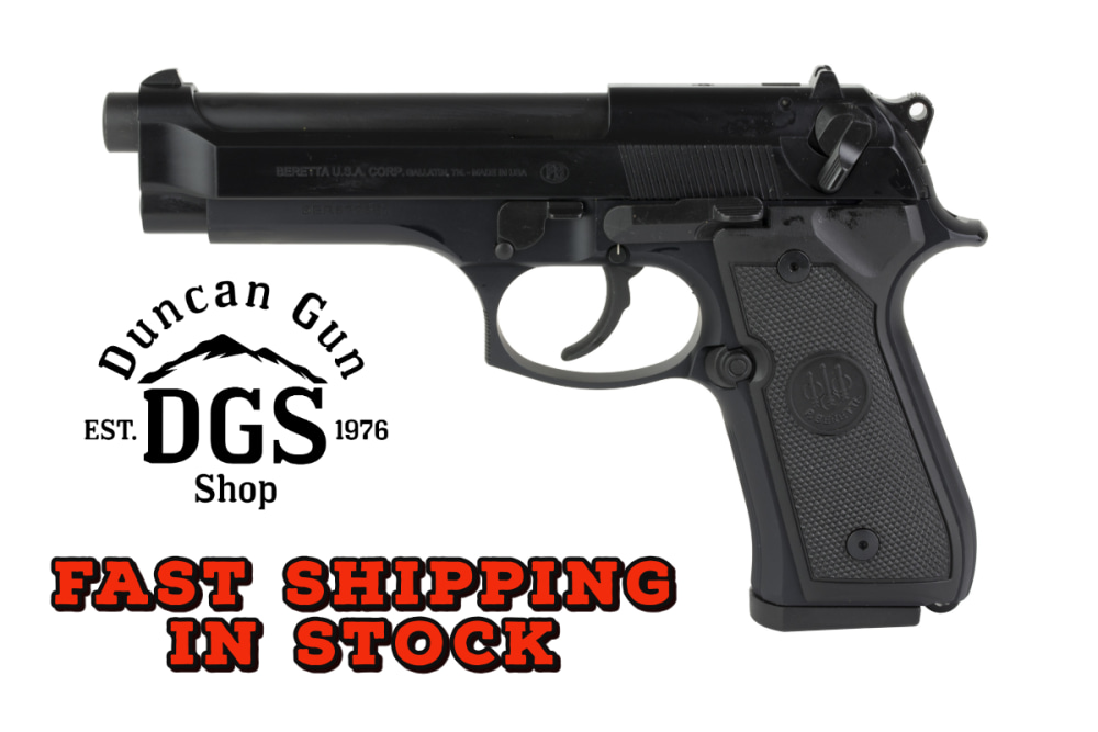 Beretta 92FS 9mm 4.9'' black pistol J92F300M-img-0