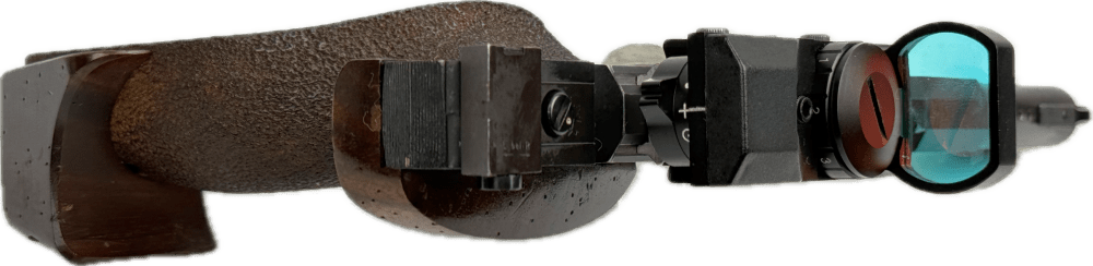 Walther OSP .22 Short Rapid Fire 1966-67 Red Dot -img-2