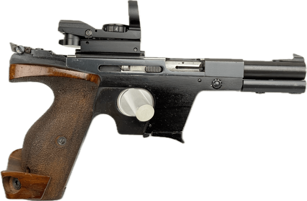 Walther OSP .22 Short Rapid Fire 1966-67 Red Dot -img-6