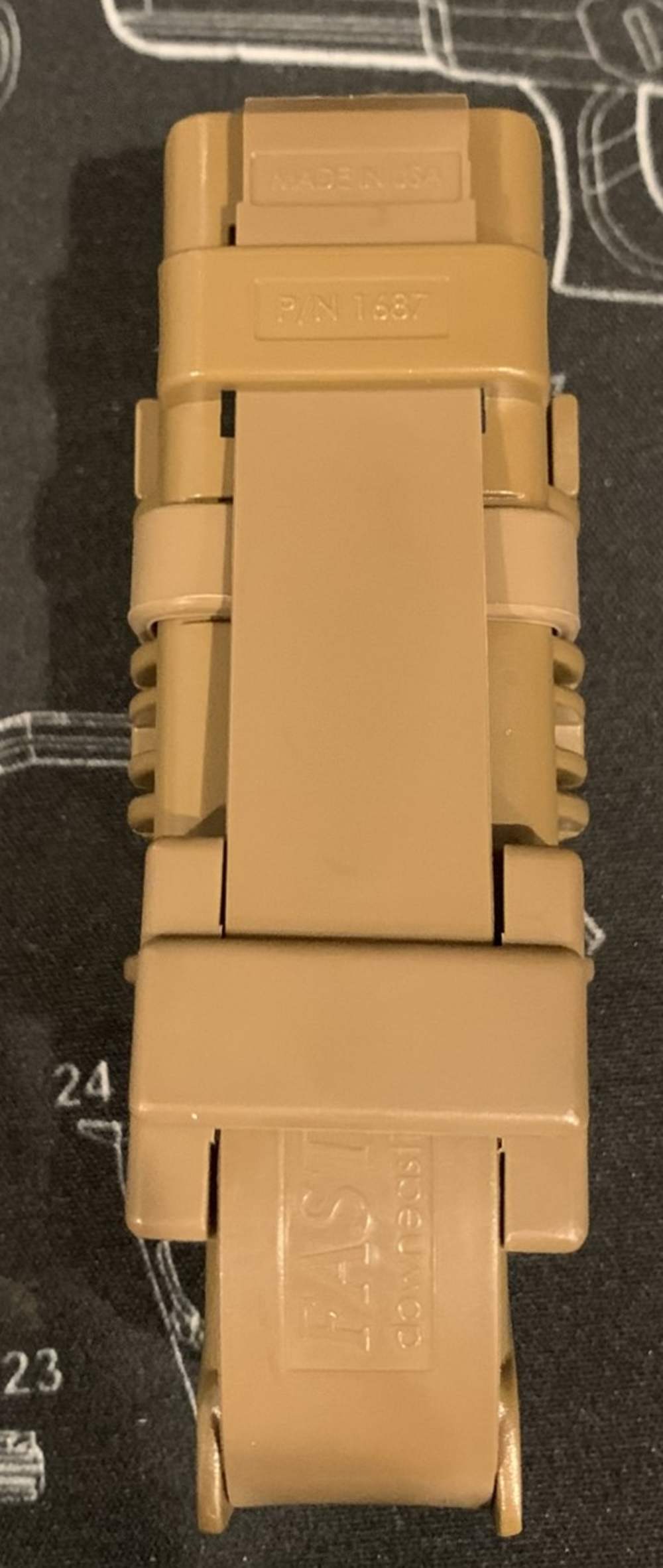 ITW FastMag Pistol Duty Belt - Marine Coyote-img-1