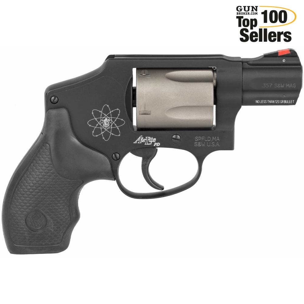 SMITH & WESSON 340PD Airlite Revolver, 357 Mag 1.875in, 5Rd, Fixed (103061)-img-0