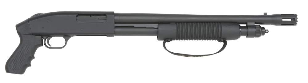 MOSSBERG 590 CRUISER 12/18.5 BL/SY 3" PISTOL GRIP | 6+1 12 Gauge-img-0