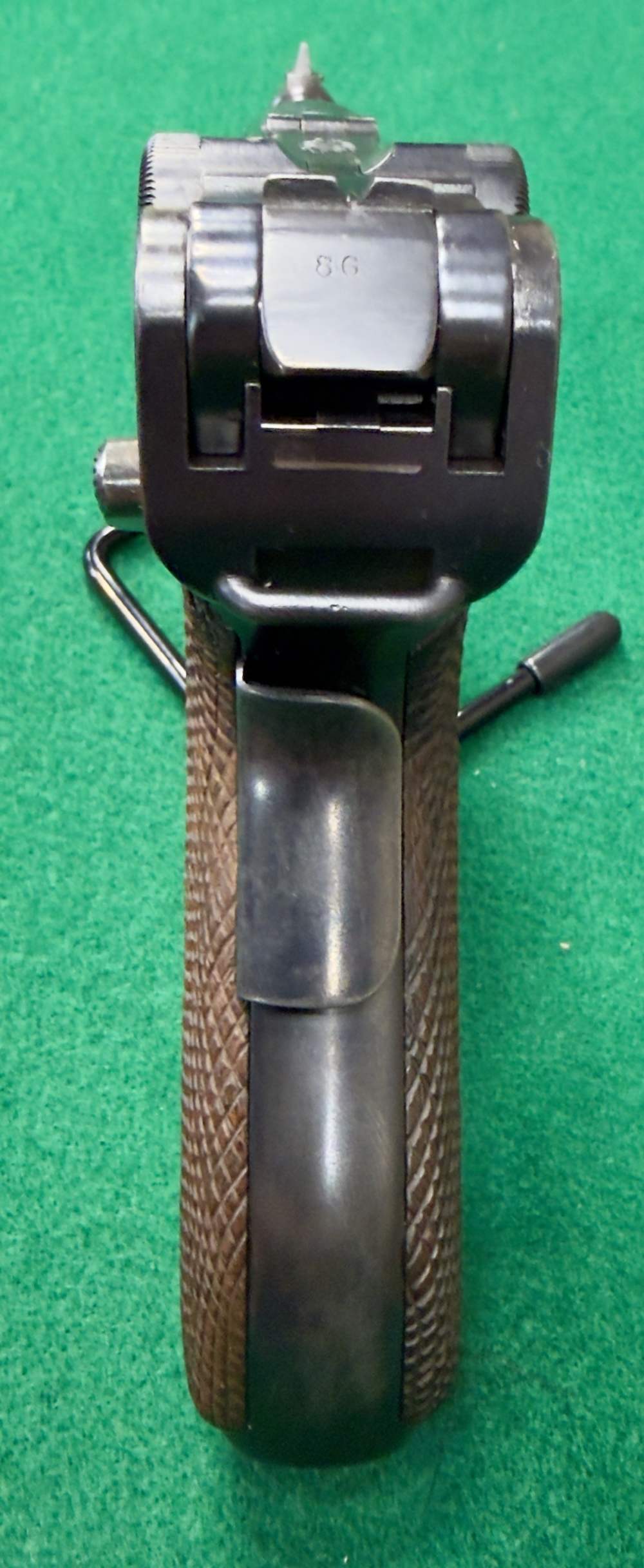 1906 DWM American Eagle Luger – All Matching – Grip Safety, Original Mag-img-7