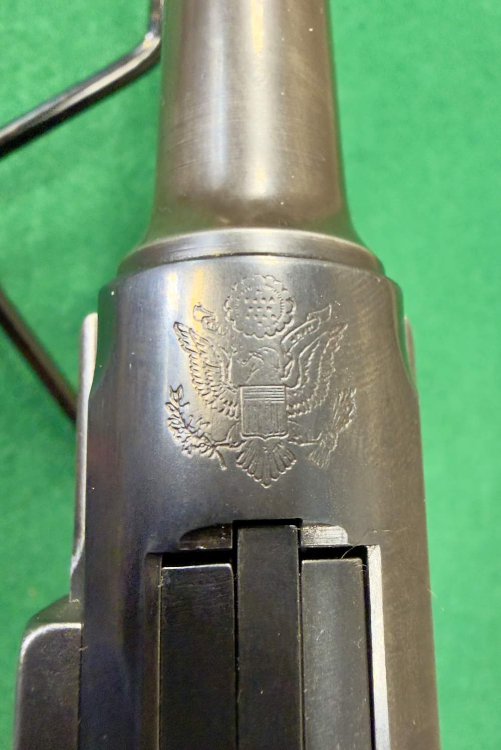 1906 DWM American Eagle Luger – All Matching – Grip Safety, Original Mag-img-6