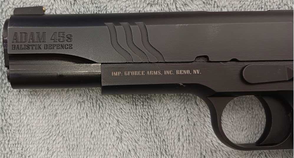 GForce Arms Balistik Defence Adam 45s 1911 .45 ACP Two Colt Mags -img-5