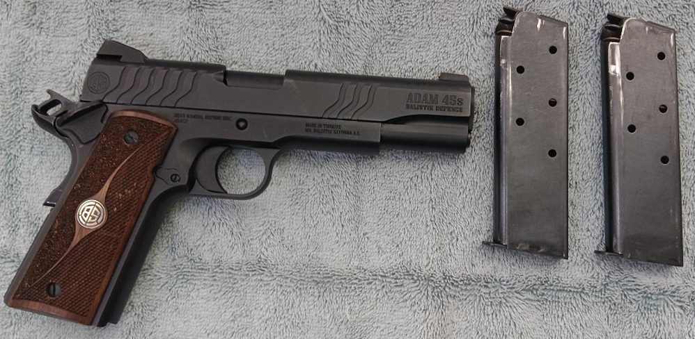 GForce Arms Balistik Defence Adam 45s 1911 .45 ACP Two Colt Mags -img-3