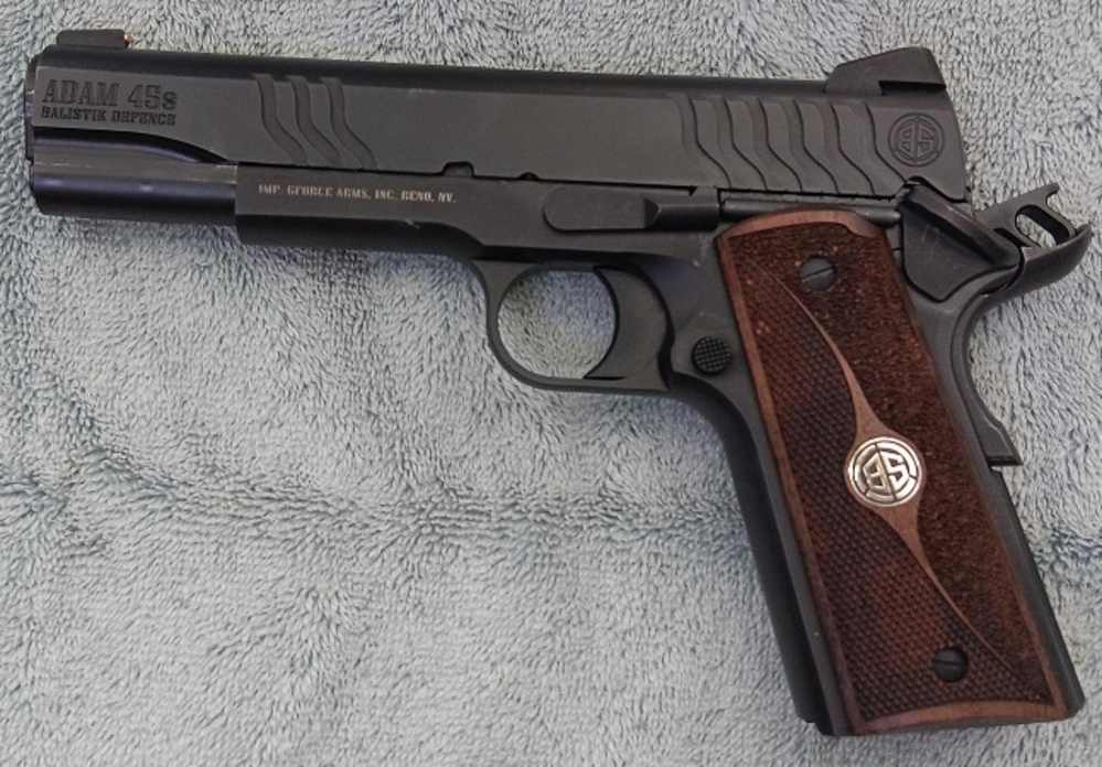 GForce Arms Balistik Defence Adam 45s 1911 .45 ACP Two Colt Mags -img-0