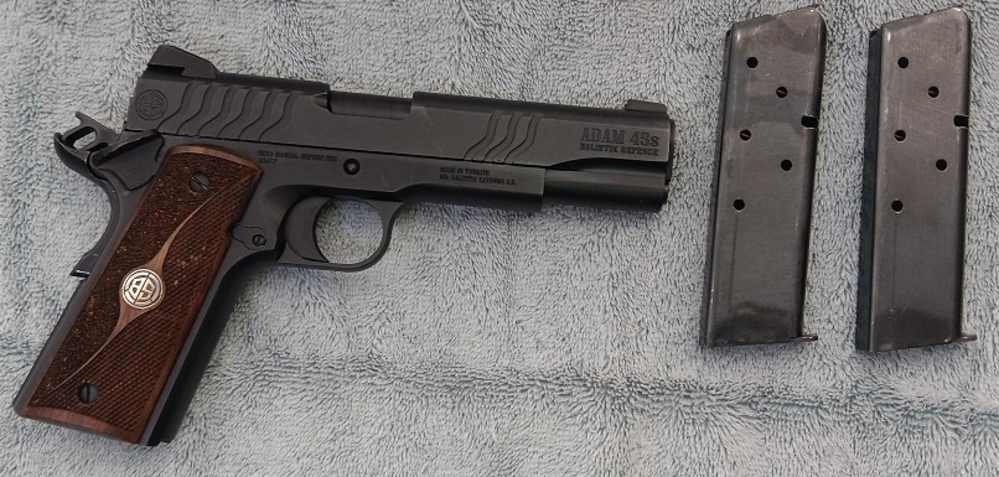 GForce Arms Balistik Defence Adam 45s 1911 .45 ACP Two Colt Mags -img-4