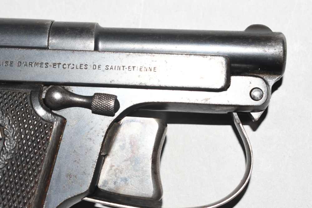 French Manufrance Le Francais Semi Auto Pistol 25 ACP 6.35mm C&R READ-img-4