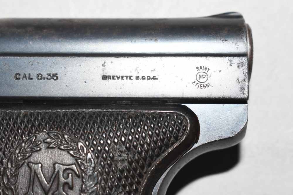 French Manufrance Le Francais Semi Auto Pistol 25 ACP 6.35mm C&R READ-img-19