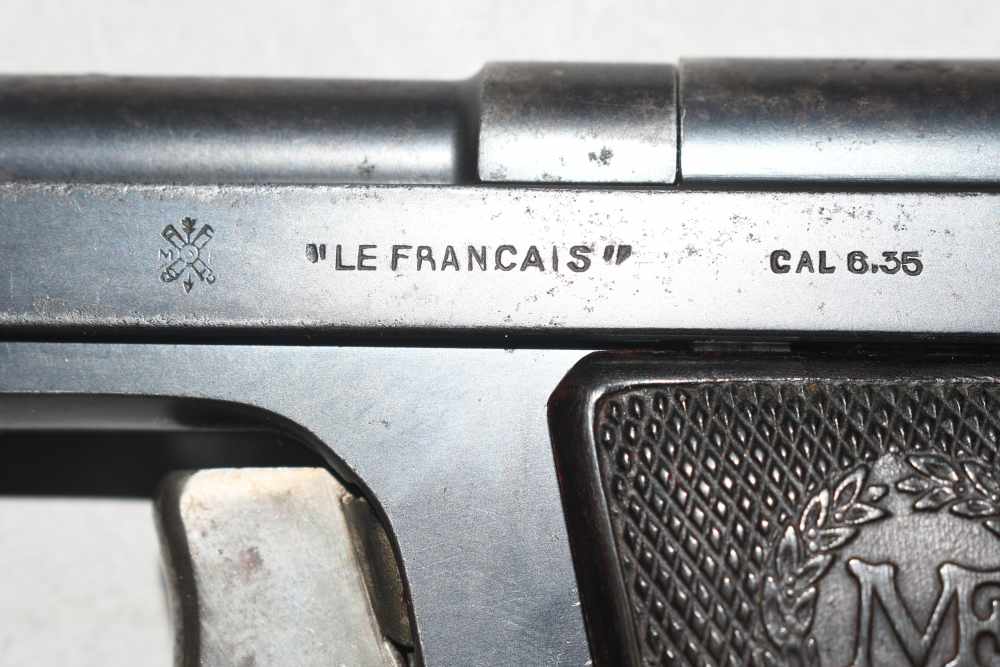 French Manufrance Le Francais Semi Auto Pistol 25 ACP 6.35mm C&R READ-img-18