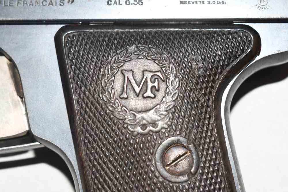 French Manufrance Le Francais Semi Auto Pistol 25 ACP 6.35mm C&R READ-img-20