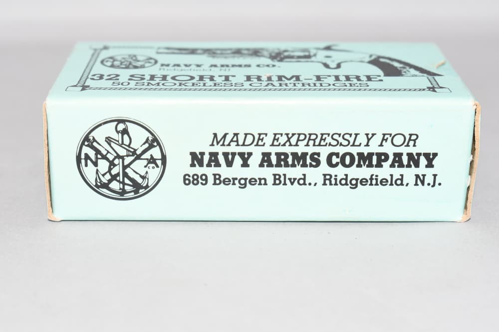 1 Full Factory 50 RD Box Navy Arms CBC Brazil 32 Short Rimfire Ammo-img-4