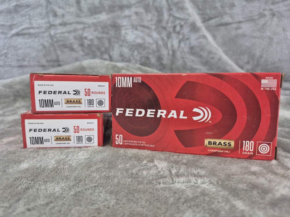 Federal 10mm 180grain - 150 Rounds - Factory New-img-0