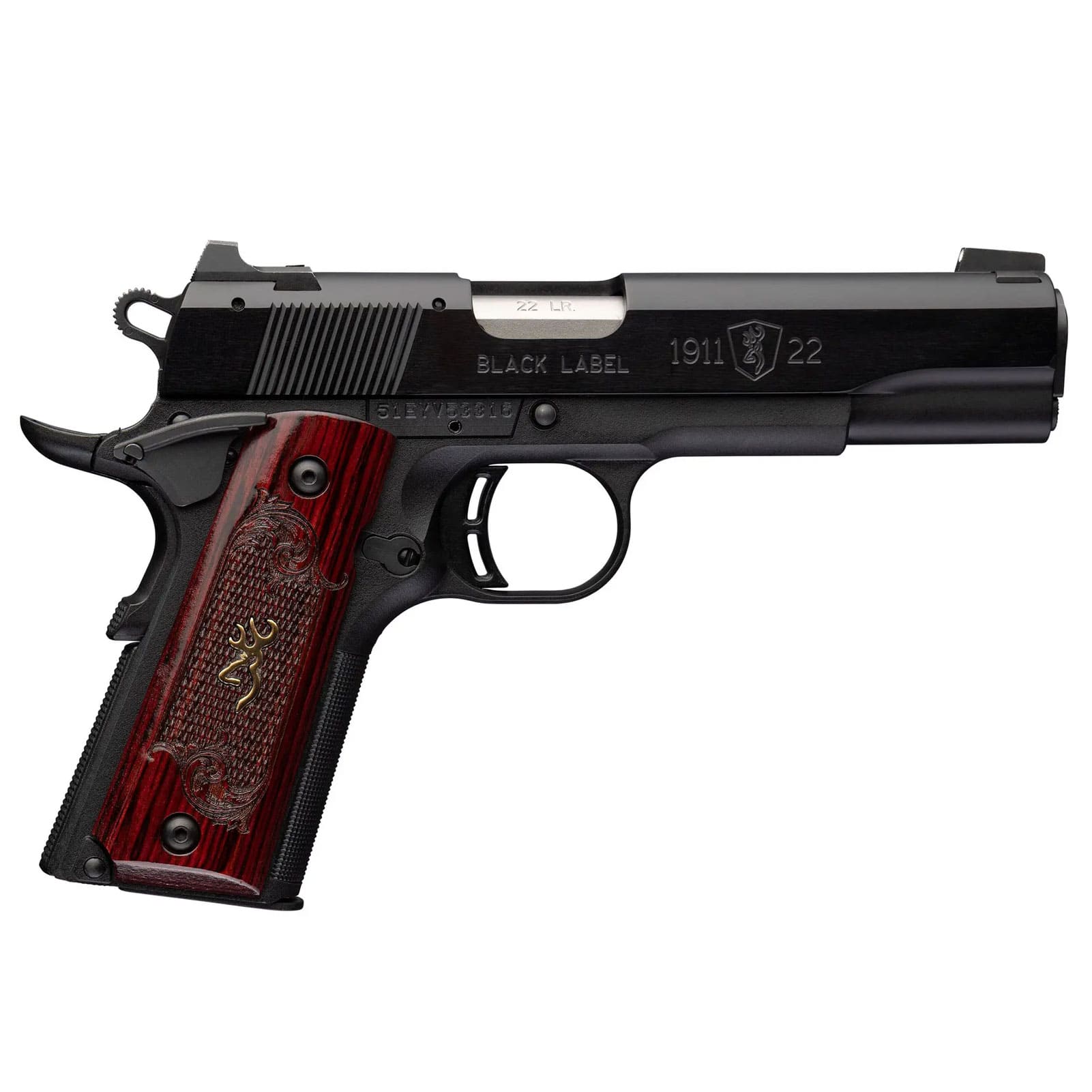 BROWNING 1911-22 Black Label Medallion Composite .22LR 4.25in 10rd Pistol-img-0