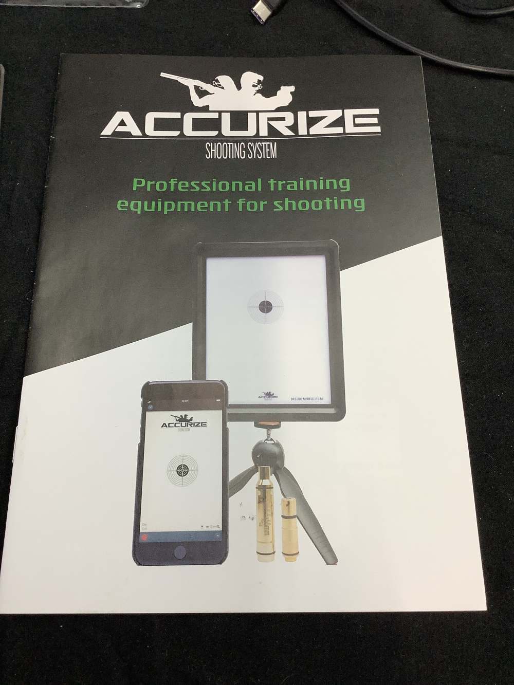 Accurize Acoustic Laser Trainer Target Kit. 9mm and 223 cartridge-img-1