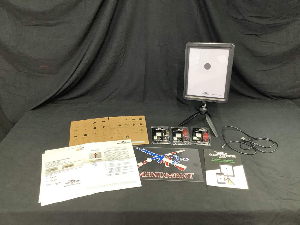 Accurize Acoustic Laser Trainer Target Kit. 9mm and 223 cartridge-img-0
