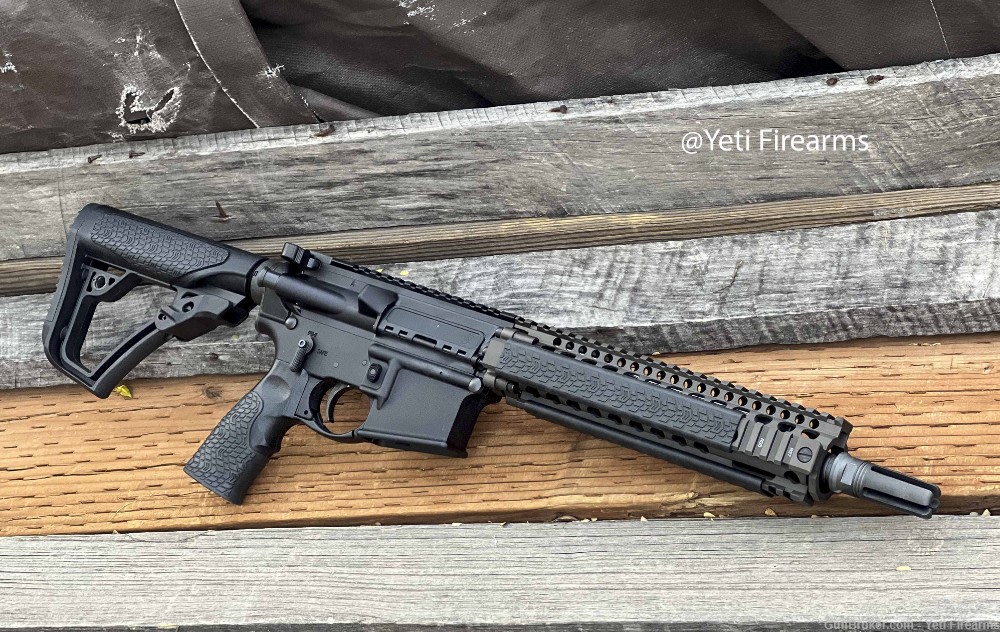 Daniel Defense MK18 10.3" SBR 5.56mm FDE Surefire 4 Prong SF DD NFA AR-15-img-1