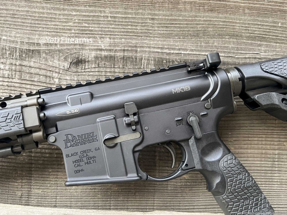 Daniel Defense MK18 10.3" SBR 5.56mm FDE Surefire 4 Prong SF DD NFA AR-15-img-6