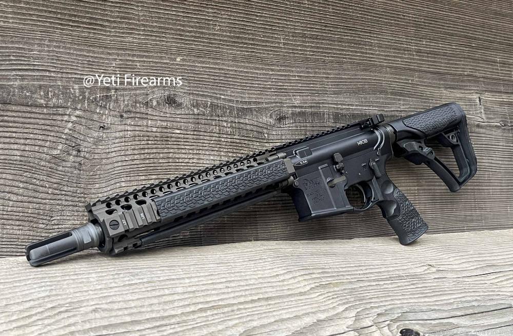 Daniel Defense MK18 10.3" SBR 5.56mm FDE Surefire 4 Prong SF DD NFA AR-15-img-2