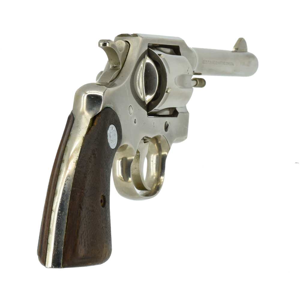 Colt Official Police .38 Spl 5-in Nickel Tennessee Women’s Correctional Gun-img-8