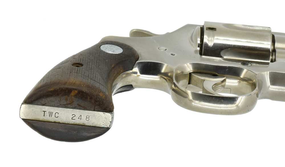 Colt Official Police .38 Spl 5-in Nickel Tennessee Women’s Correctional Gun-img-14