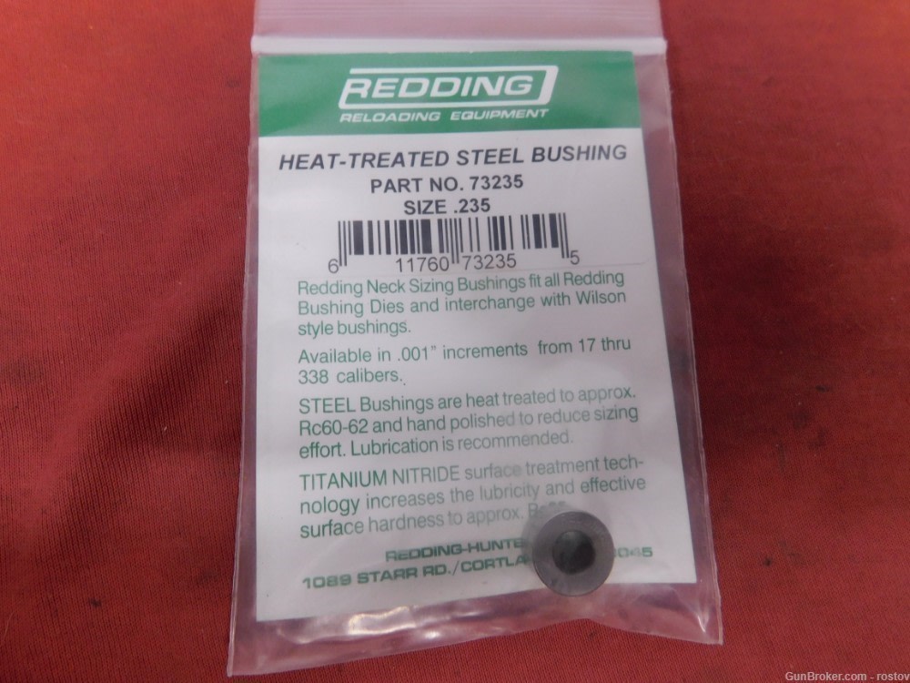 Redding Neck Sizer Bushing .235-img-0