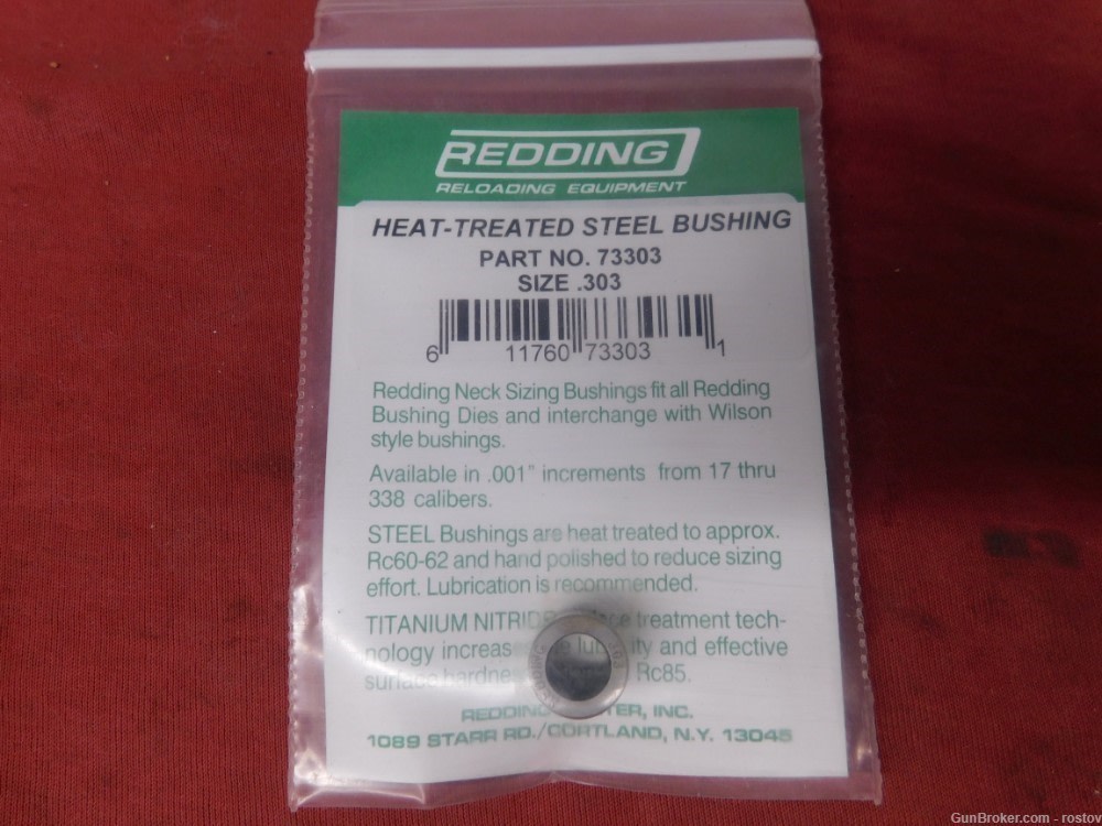 Redding Neck Sizer Bushing .303-img-0