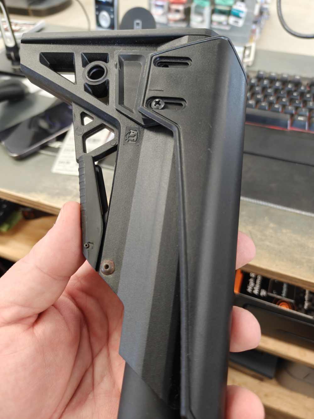 AKA-2318 ATI AK-47 Strikeforce Side Folding Stock Black-img-5