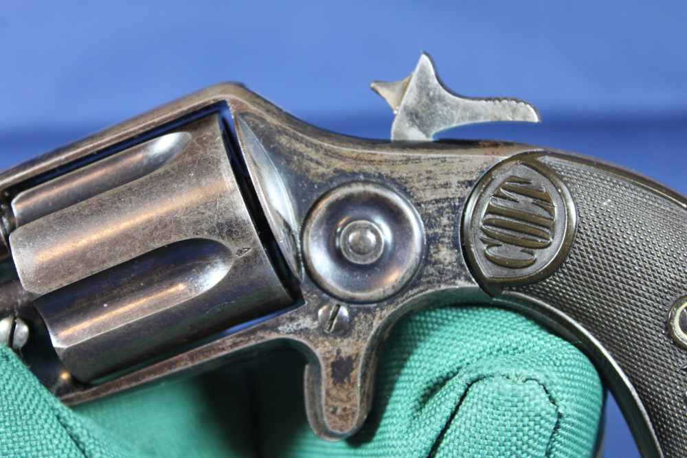 Colt New Police 38 "Cop and Thug" Letter shipped 1883 to London antique-img-6