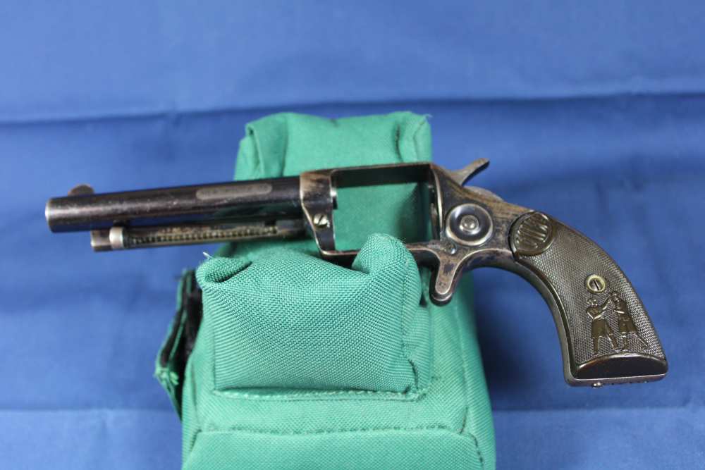 Colt New Police 38 "Cop and Thug" Letter shipped 1883 to London antique-img-15