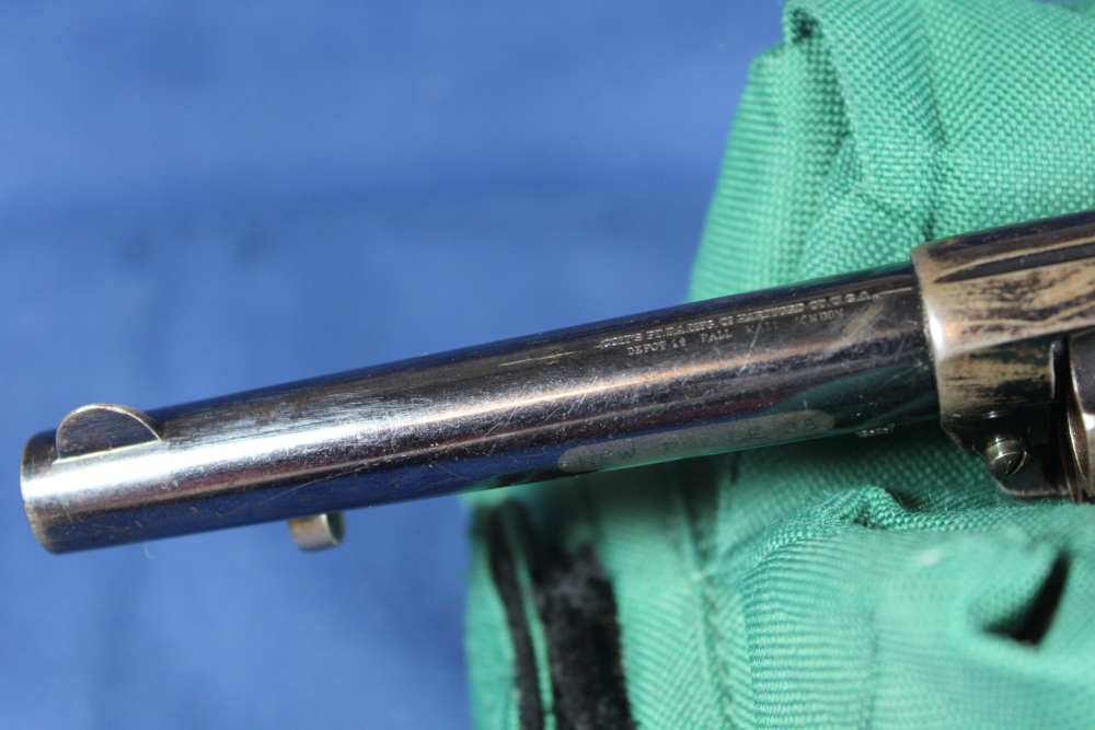 Colt New Police 38 "Cop and Thug" Letter shipped 1883 to London antique-img-37