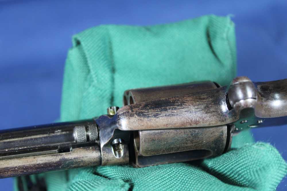 Colt New Police 38 "Cop and Thug" Letter shipped 1883 to London antique-img-24