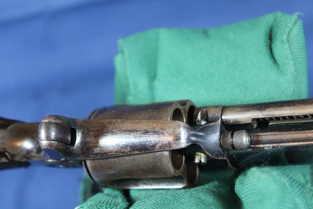 Colt New Police 38 "Cop and Thug" Letter shipped 1883 to London antique-img-30