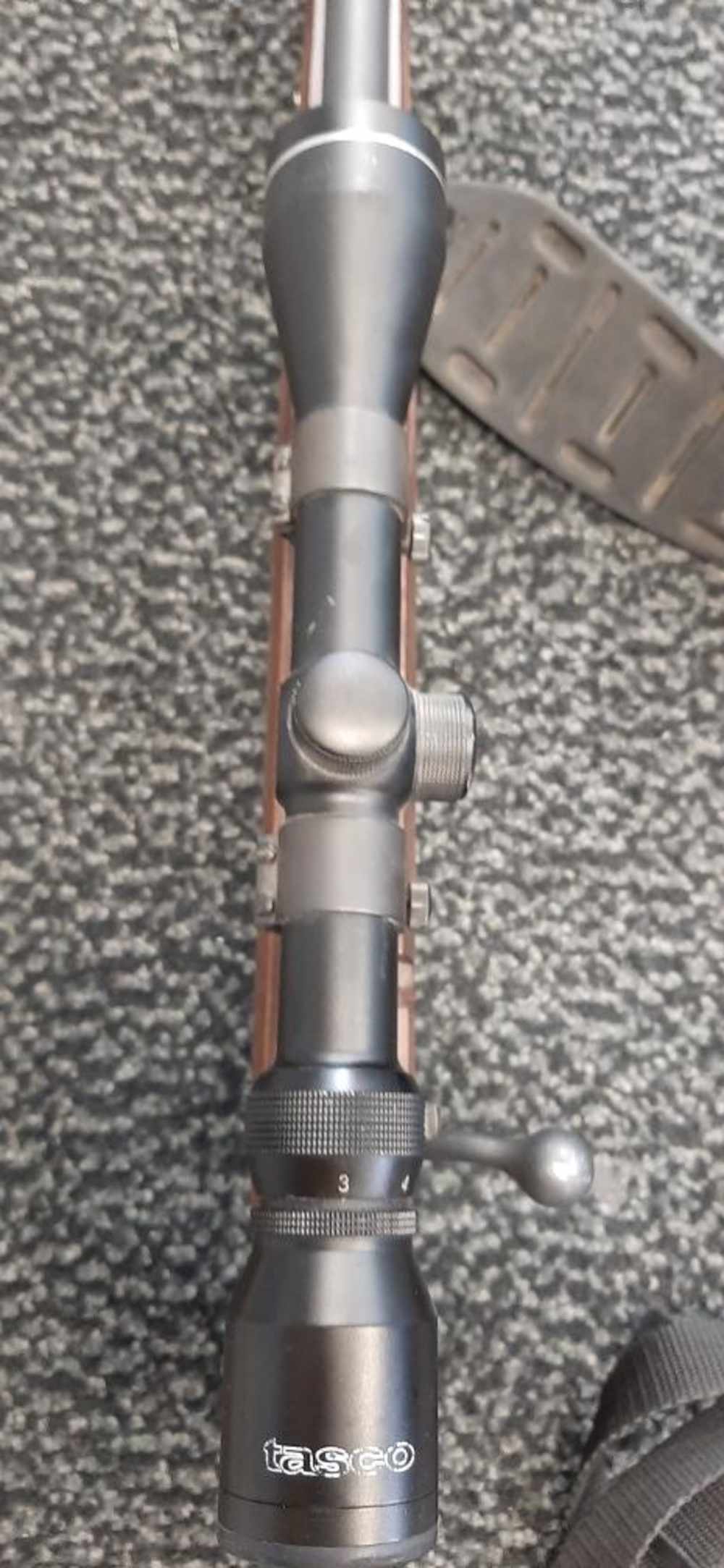 SAVAGE ARMS RIFLE 93R17 WOOD STOCK MAG & SLING-img-6