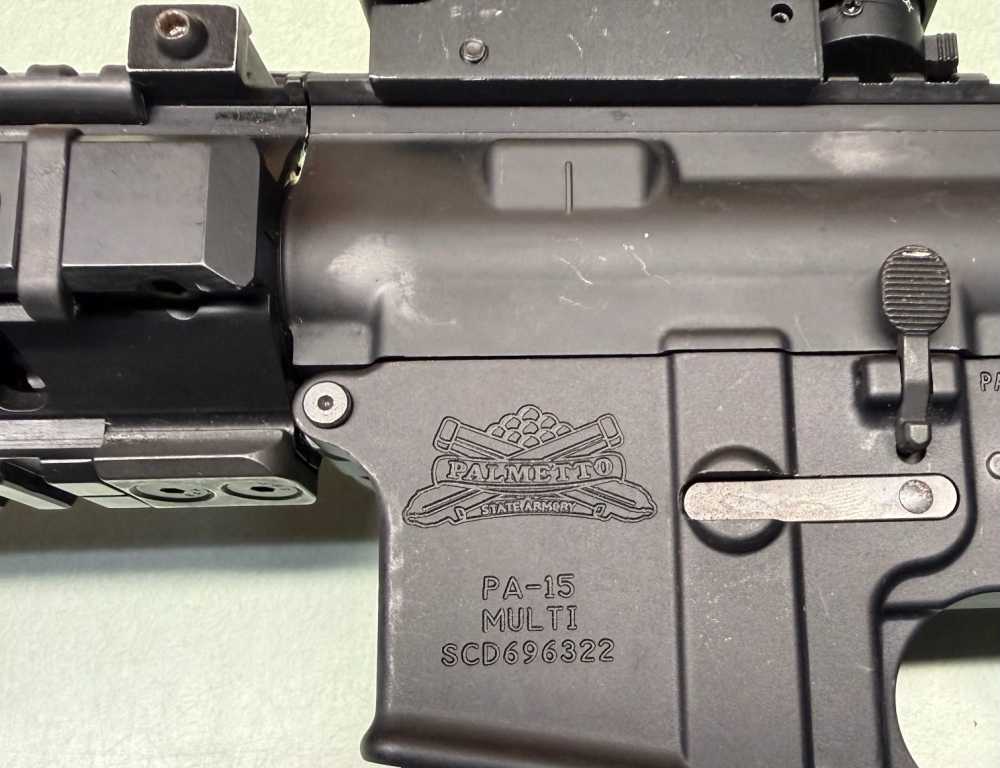 Palmetto State Armory PA-15 5.56/.223 Rifle Optic Laser Sling PMAG-img-8