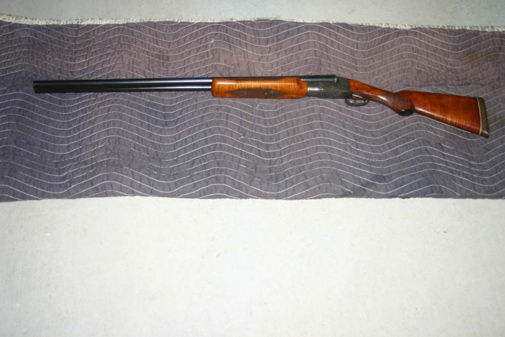 ITHACA 12 GAUGE GRADE 4 MODEL DOUBLE BARREL SHOTGUN-img-0