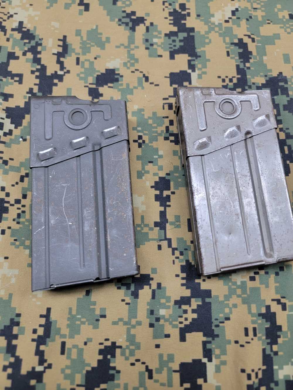 H&K 91 308 magazines (x2). 20rd. Steel. -img-2
