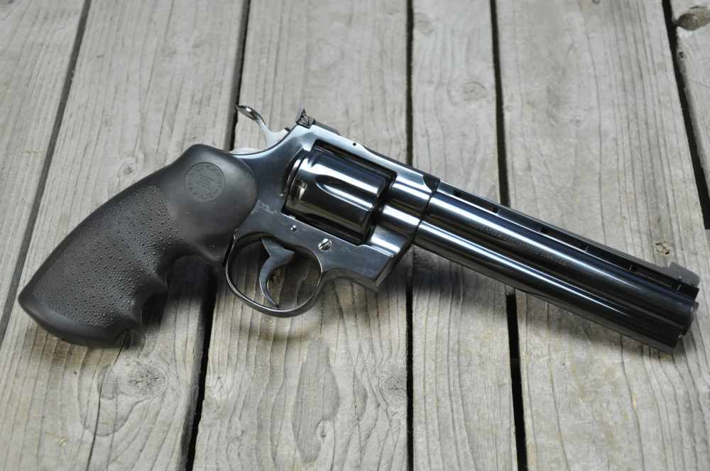 Colt Python .357 Magnum w/ Factory Special Order Sights + Box-img-0
